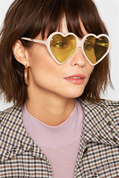 Gucci heart sunglasses